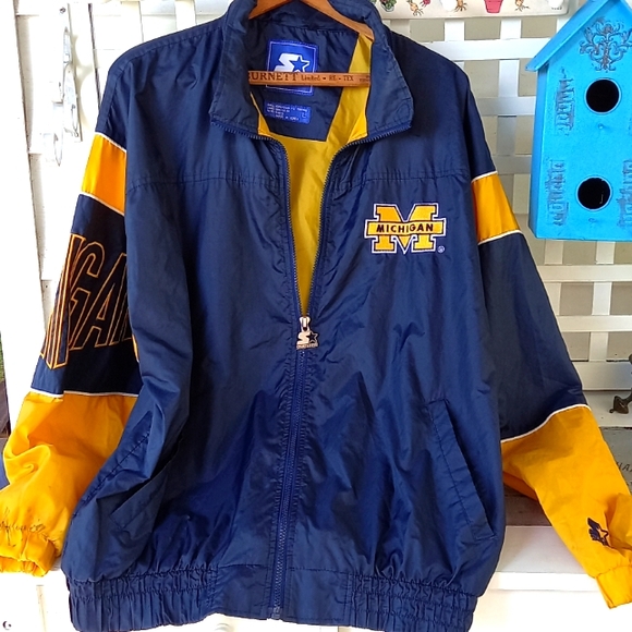 STARTER Other - University of Michigan windbreaker jacket